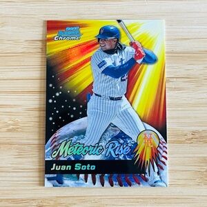 JUAN SOTO 2025 Bowman Chrome Meteoric Rise Refractor